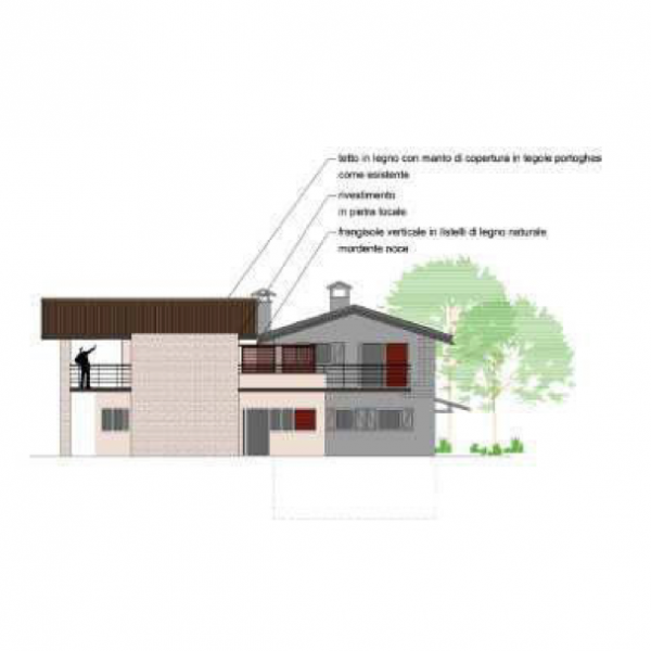 Ristrutturazione con ampliamento di edificio residenziale